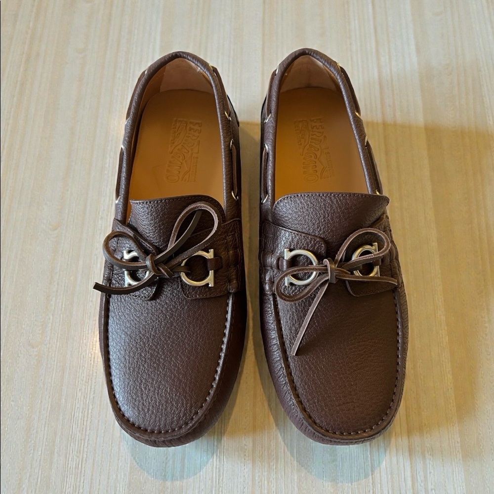 Salvador’s Feragamo Men’s Shoes, Brand New